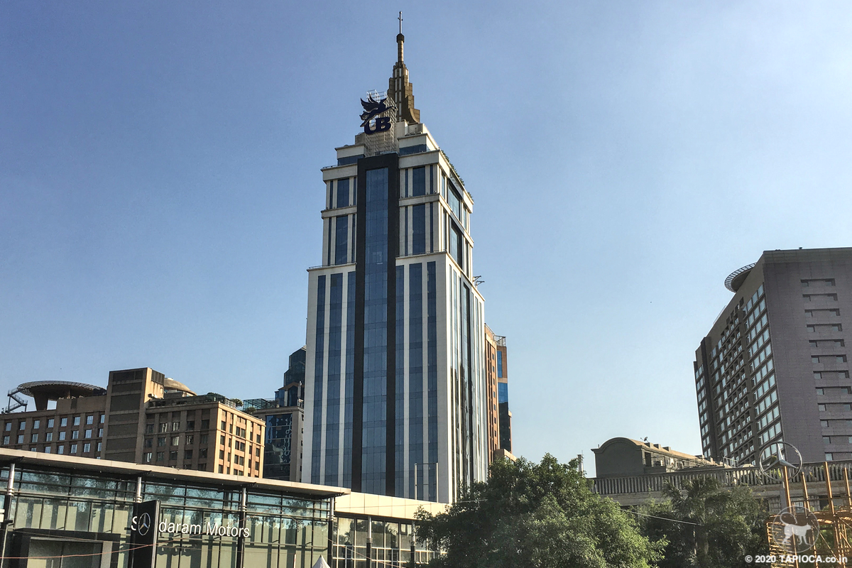 UB City is a luxury business district in Bengaluru. 