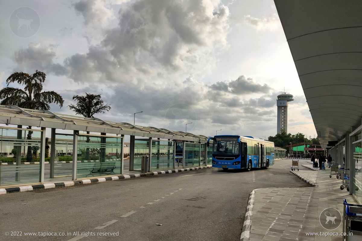 Bus Station at Kempegowda International Airport 