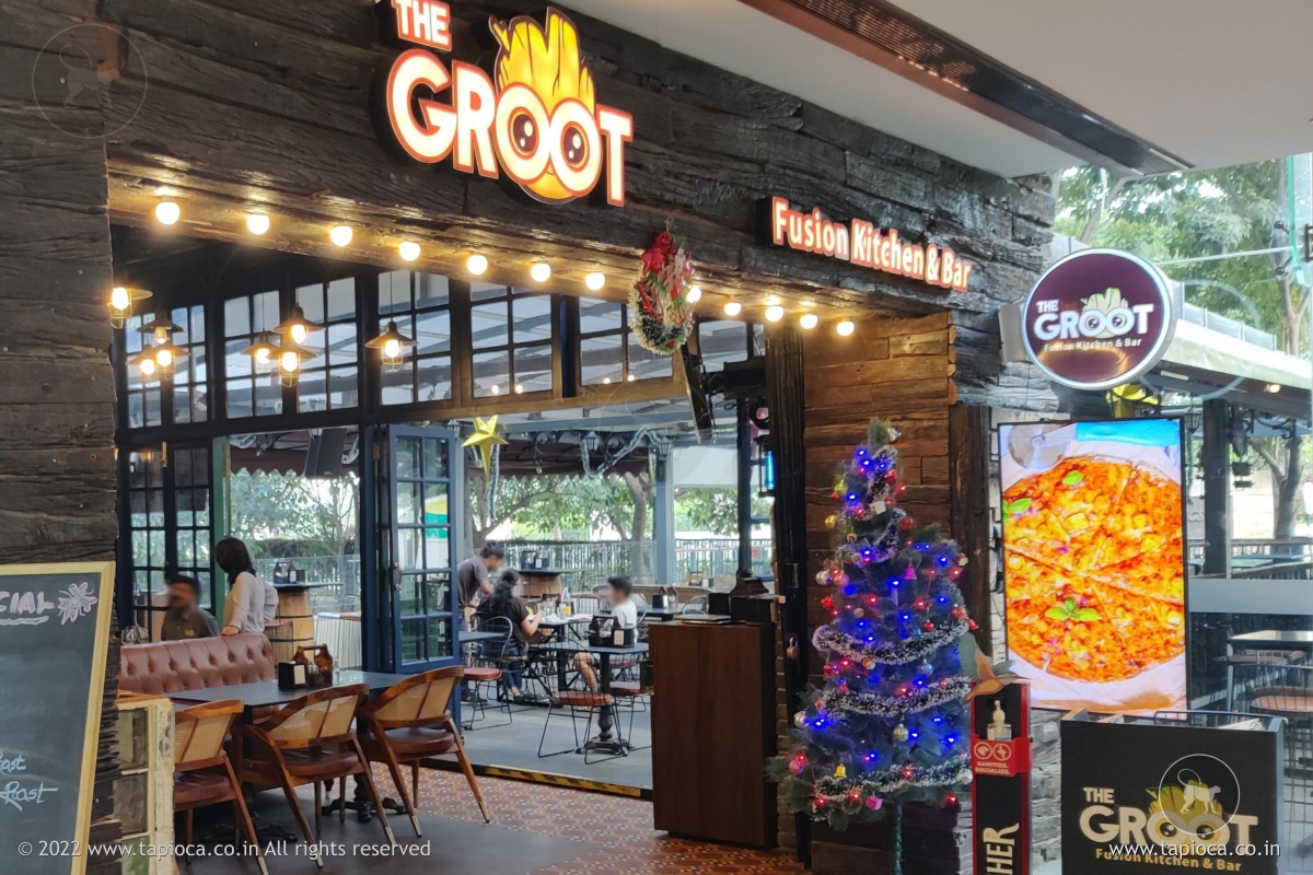 The Groot in Whitefield is located inside Nexus Shantiniketan mall